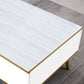 Modern Coffee Table Available In Black or White