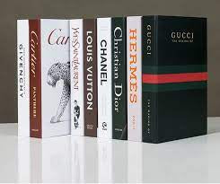 Designer Dummy Coffee Table Book (Non-Opening Box Type) Per Each