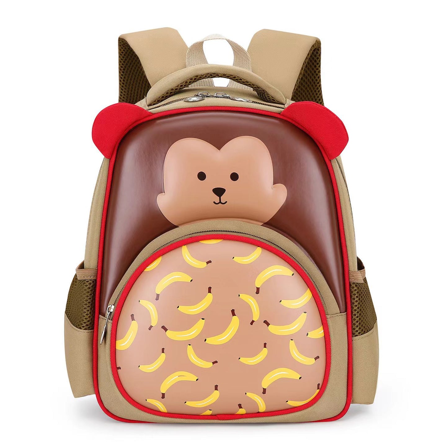 MKids Essentials 3D Cartoon School Bus Backpack for Kids – Waterproof, Lightweight, and Durable