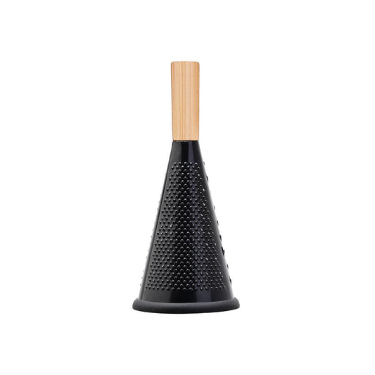 MHome Grater 28Cm Tower Stainless Steel With Wooden Handle