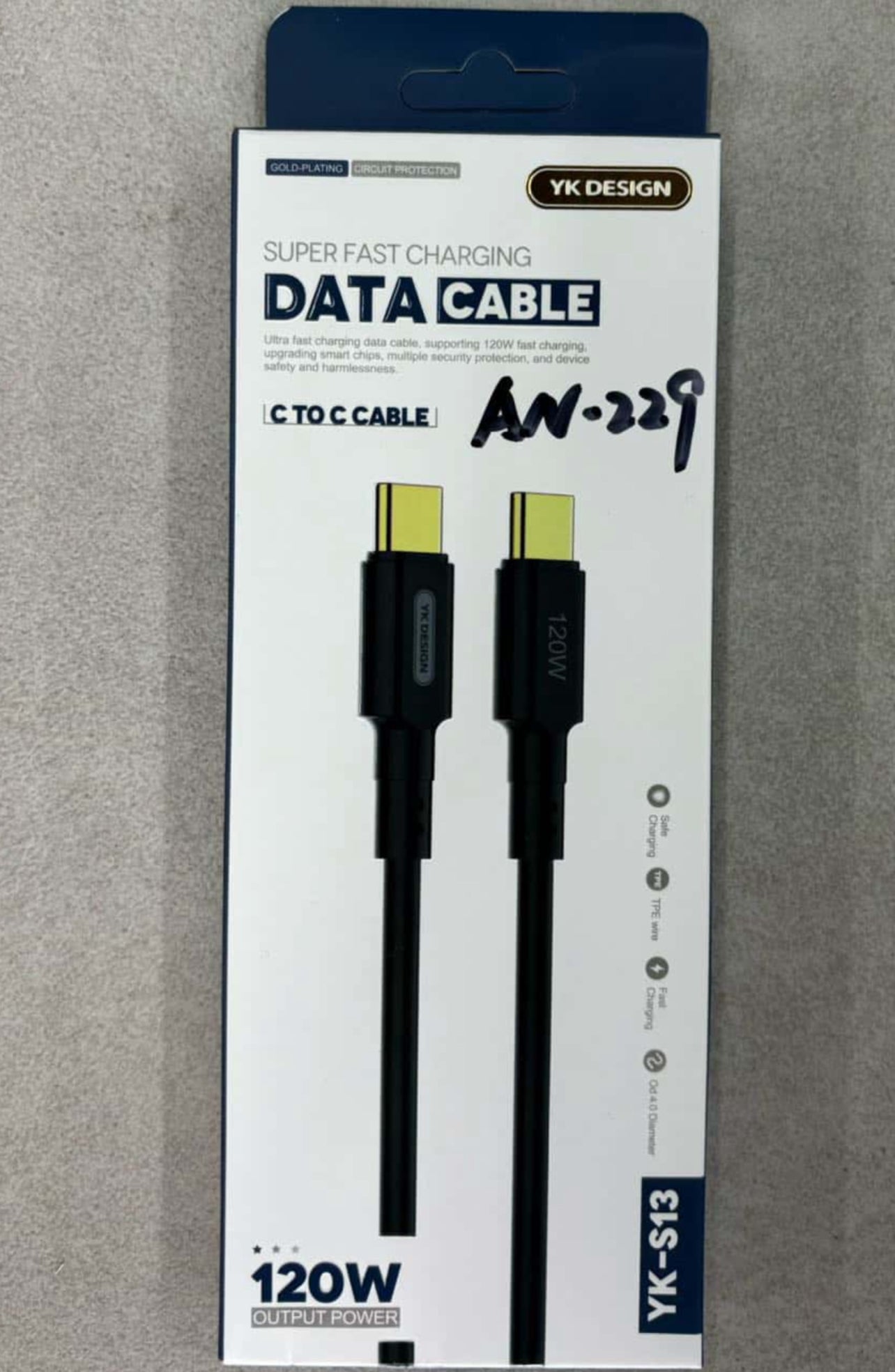 Connect C Type-C to Type-C Cable - M/M - 0.90cm