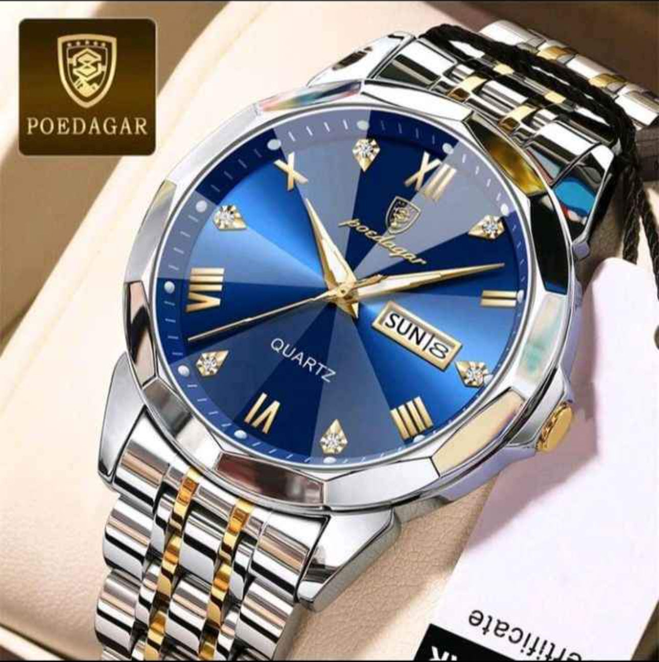 Poedagar Luxury Men’s Watches Royal Blue PreOrder Sales Now Available!
