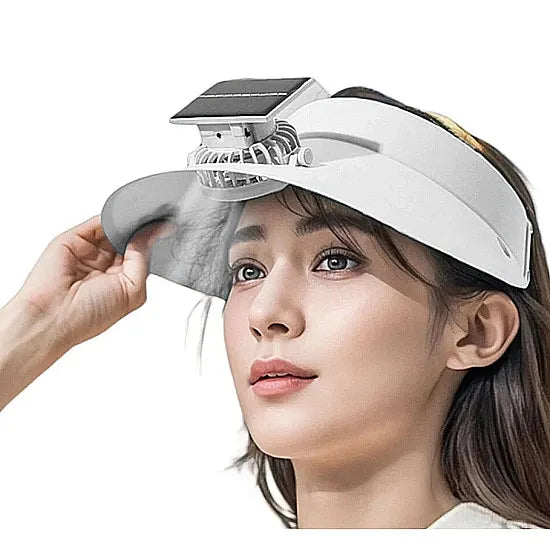 MTech Cap With Solar Powered Fan
