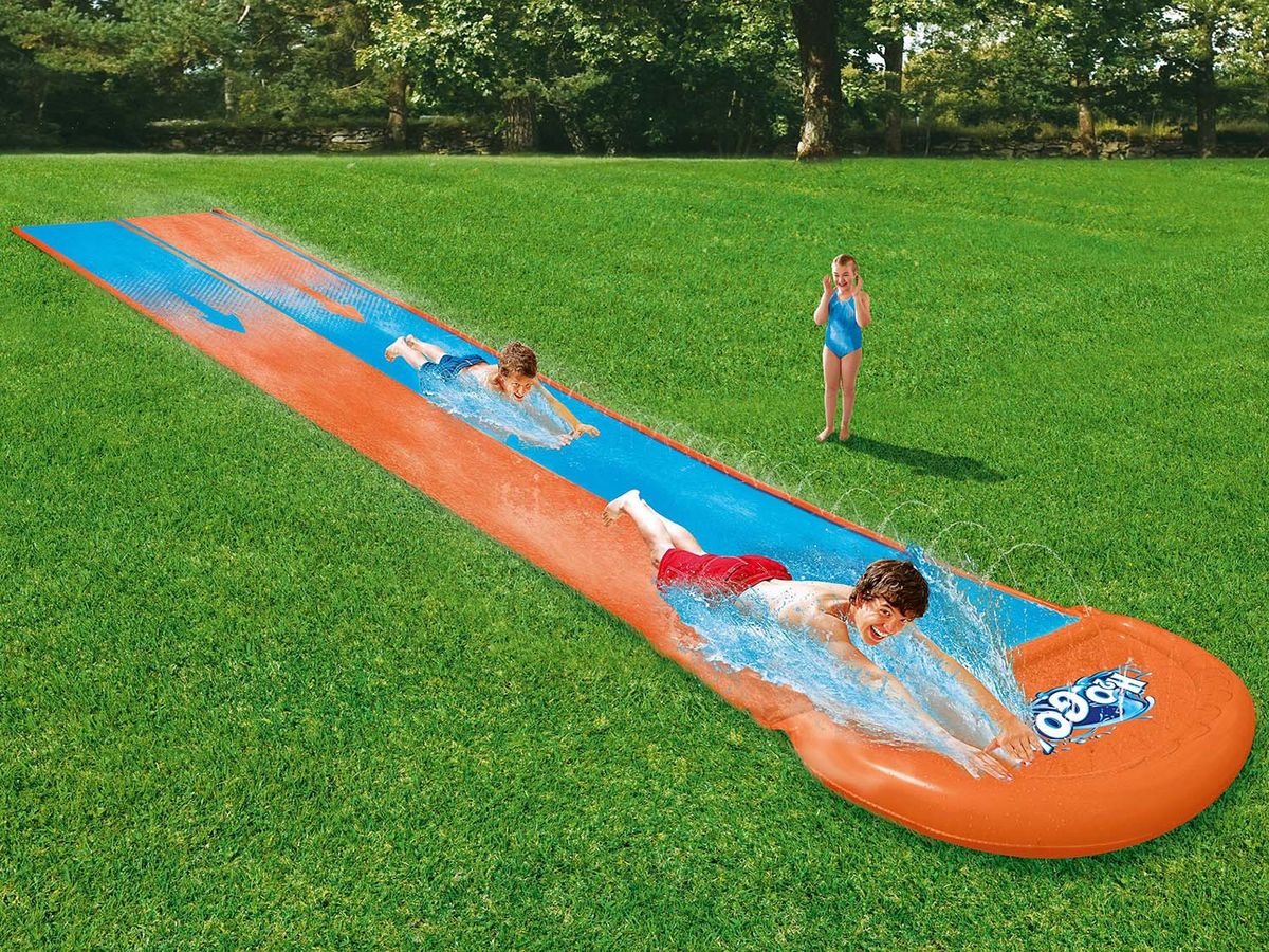 Speed Water Slide 3.6m – Backyard Lawn Sprinkler Slide for Summer Fun