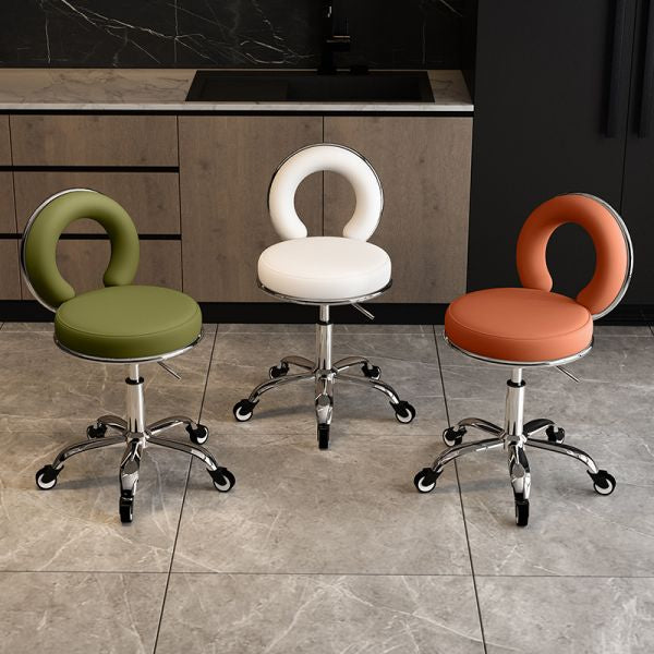 MFurn Adjustable Rolling Bar Stool-Various Colours