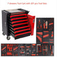 ProQuip 7 Drawer Roller Tool Cabinet 200pc Toolkit