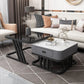 Luxury Modern Coffee Table Nesting Set 2pc - Various Colours