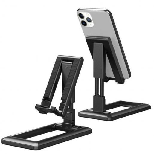 Adjustable Cell Phone Stand Foldable Mount Desk Holder Tablet Compatible