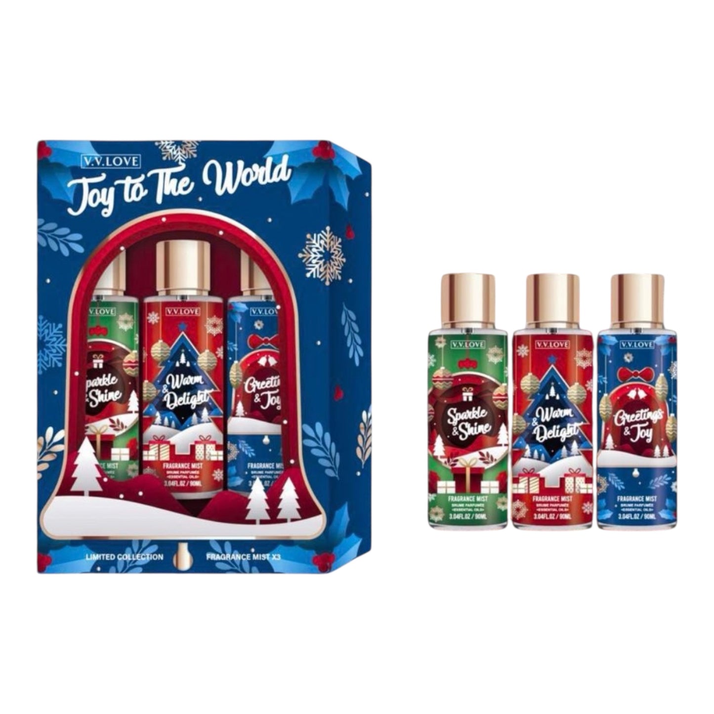 Christmas Fragrance & Body Lotion Gift Sets-Various Options