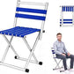 MFURN Portable Multifunction Folding Outdoor Camping Stool Chair-Various Colours 2pc Set