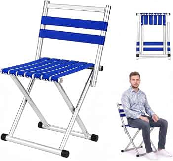 MFURN Portable Multifunction Folding Outdoor Camping Stool Chair-Various Colours 2pc Set