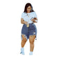 Ladies Denim Bermuda Shorts