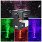 MTech Bubble Machine with RGB Stage Light-DMX Party