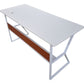 MFurn Computer Desk With Under-Shelf K Shape Leg-Available In Black or White