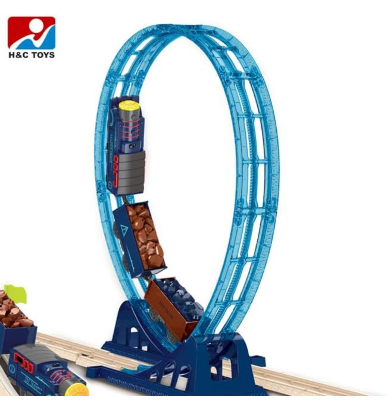 New Kids Game Plastic Racing Car Railway Slot Toys Easy Building DIY Car Track Toy for Kids Boys Girls Track City (54 Pcs), Multicolor