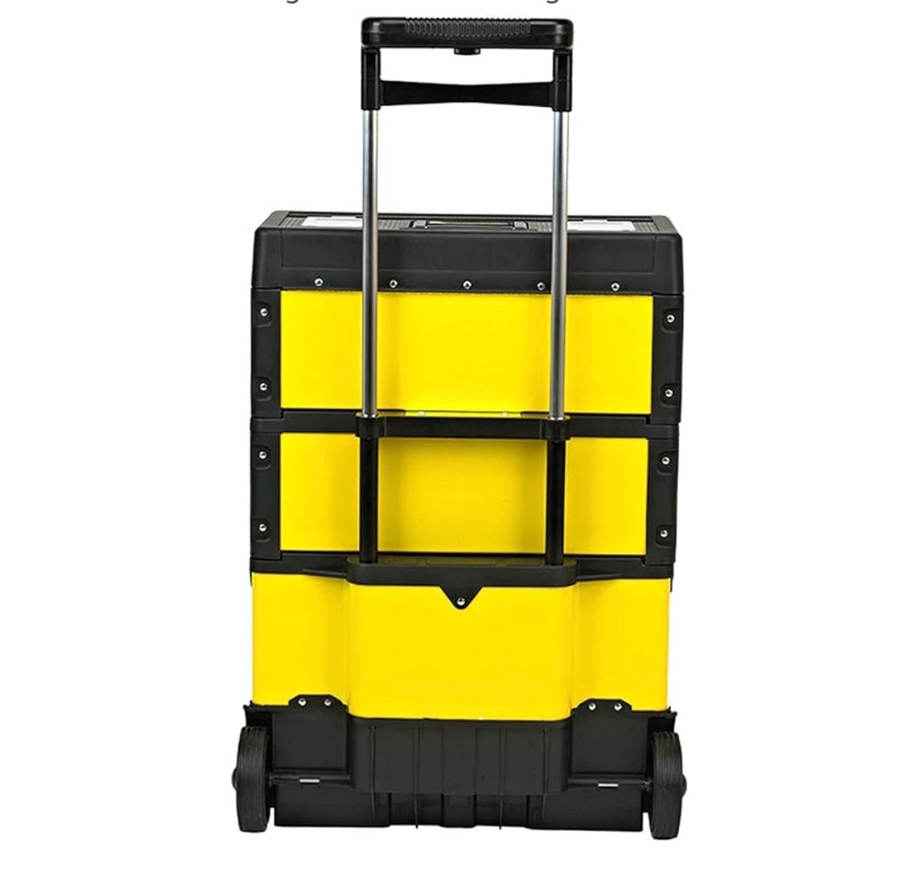 PRO-PARTZ 3-in-1 Stackable Tool Chest on Wheels