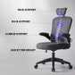 MFURN Office Chair Ergonomic Mesh Chair Gaming Chair Family Study Chair Comfort Home Office Chairs Black Only
