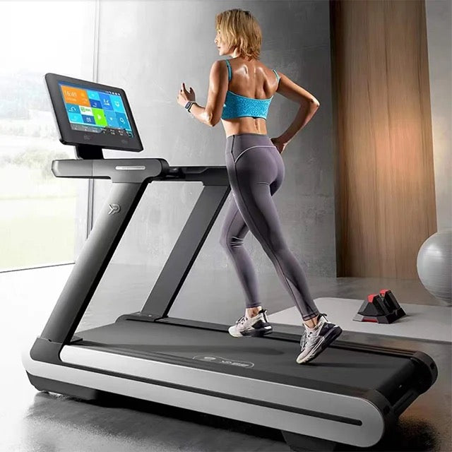 Pro-Sportz MX Commercial Treadmill 21.5” HD Touch Screen, Bluetooth, AC Motor, RF-Pro Suspension & Auto Incline For Premium Fitness