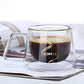 Double Wall Coffee Glass
