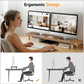 MFURN Dual Monitor Stand Riser, 39 Inch Extra Long Wooden Desktop Monitor Riser with Storage for 2 Monitors Ultra Strong Desk Shelf Organizer Riser Ergonomic for 2 Screens/Laptop/PC/TV/Printer