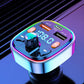 MTech Bluetooth FM Transmitter Fast Charging Support USB Disk PD 2 USB Port Type C