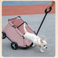 Pet Travel Stroller Dog Cat, Dog Pram Ultra Light for Travelling Shopping Walking Playing.