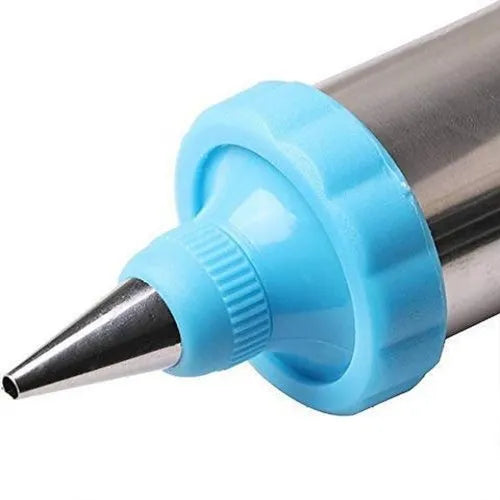 Cylindrical Cake Decorating Pastry Nozzle Piping Gun- Each