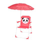 MBaby Kids Folding Animal Chair – Lightweight, Portable & Adorable With Umbrella- Various Colours