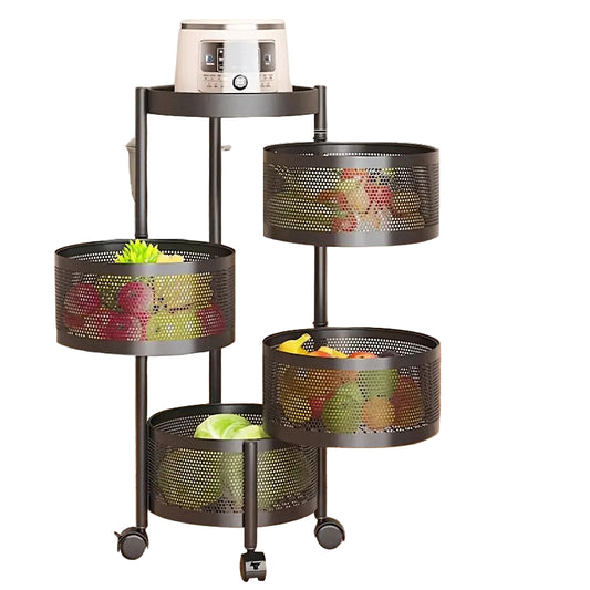 MHome Desire 4-Tier Carbon Steel Storage Rack