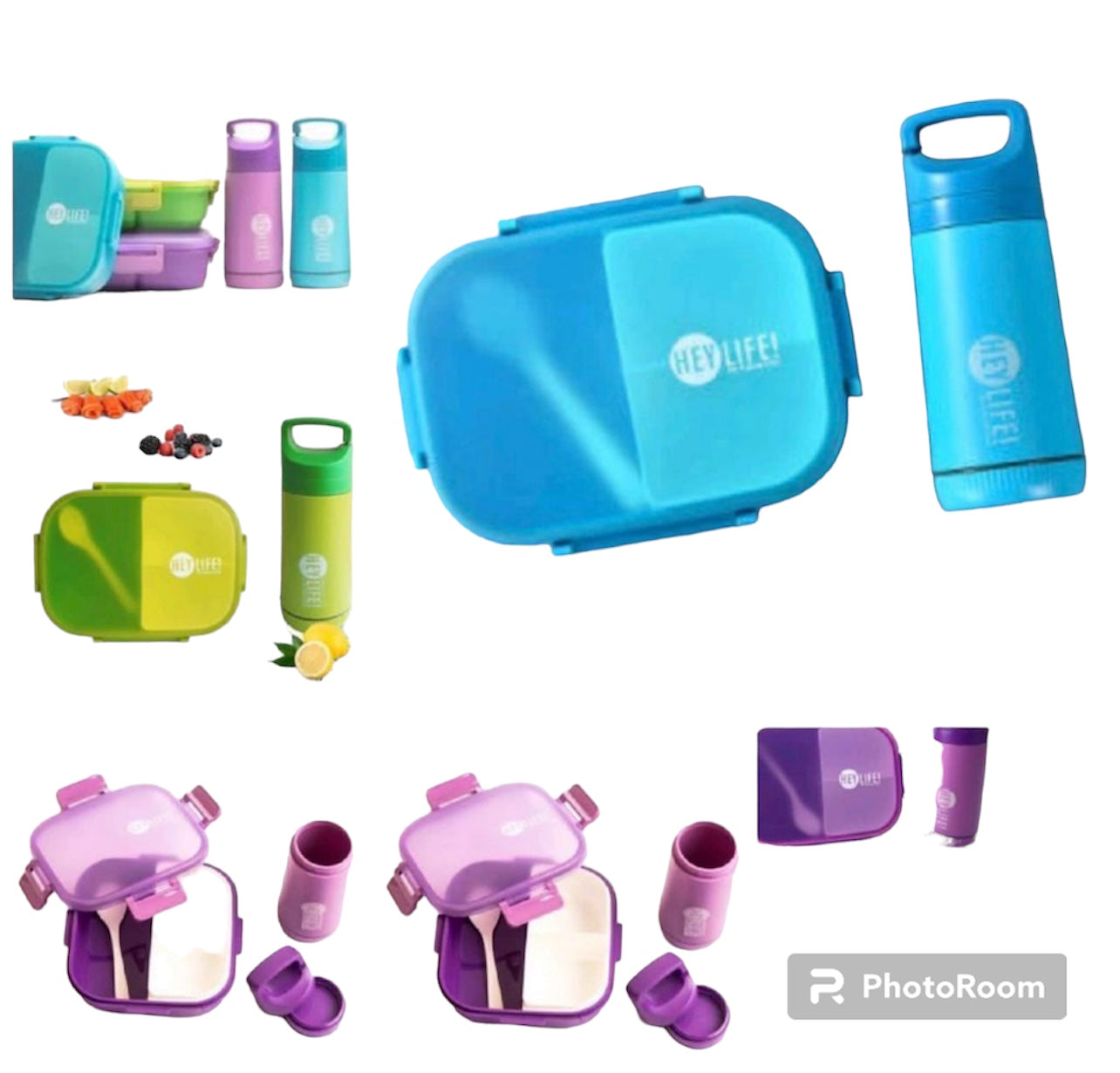 Back To School/Work Bento Lunch Box Inc Water Bottle
