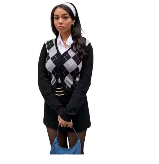 Ladies Cropped Cardigan-Various Colours