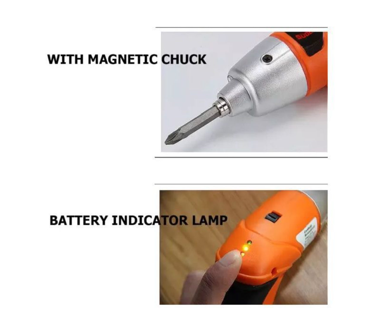 Cordless Battery Screwdriver - 45pc