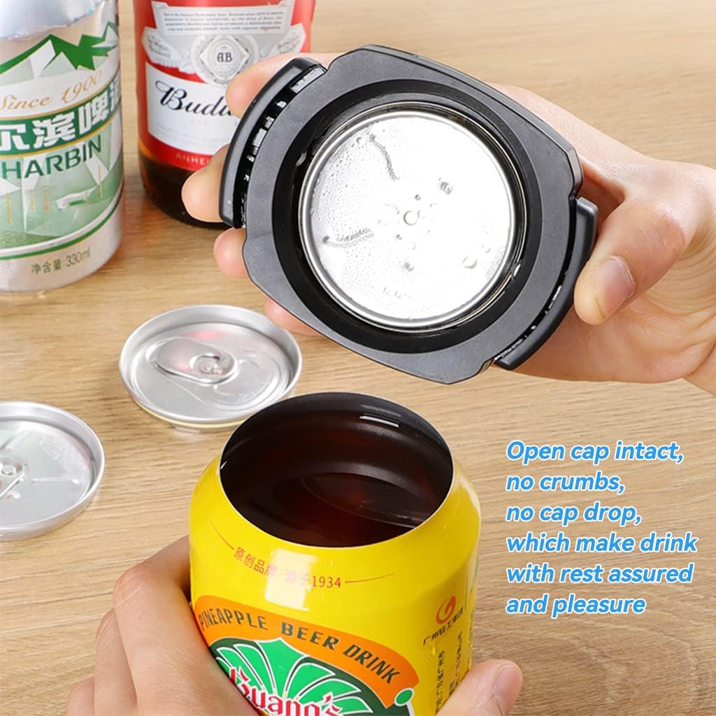 MHome Topless Multifunctional Can Opener – Safe, Manual 2-in-1 Bar Tool