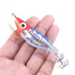 Luminous Horizontal Shrimp Squid Hook Bionic Bait, Size: 10cm 9g(2)