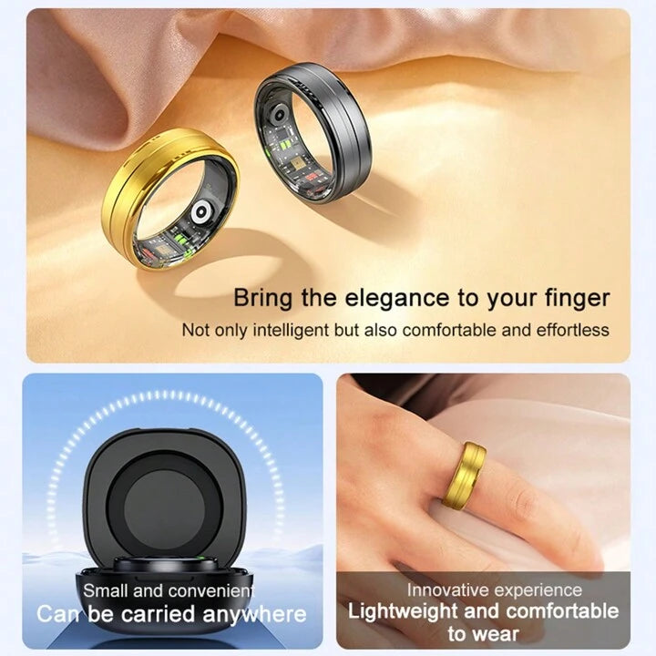 SENBONO Smart Health Ring R03 With Blood Oxygen Heart Rate Sleep Tracking Wearable Electronic Smart Ring For Men & Women-Various Options