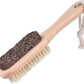 Foot Natural Bristle Brush Stone