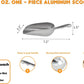 Stainless Steel Ice Scoop | Heavy-Duty Food & Ice Scoop