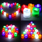 24PCs Plastic Flameless and Smokeless Battery Operated Candle