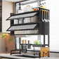MHome 2-Tier Carbon Steel Over-Sink Kitchen Organizer