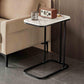 MFurn C-Shaped Double-Layer Side Table – Modern Coffee Table for Sofa Or Bed