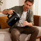 KF Electric Kettle 1.8L – 304 Stainless Steel, Matte Black, Touch Control, Fast Heating