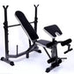 MSPORTZ Multi Station Home Gym Weight Bench Press Leg Equipment Set Fitness Exercise
