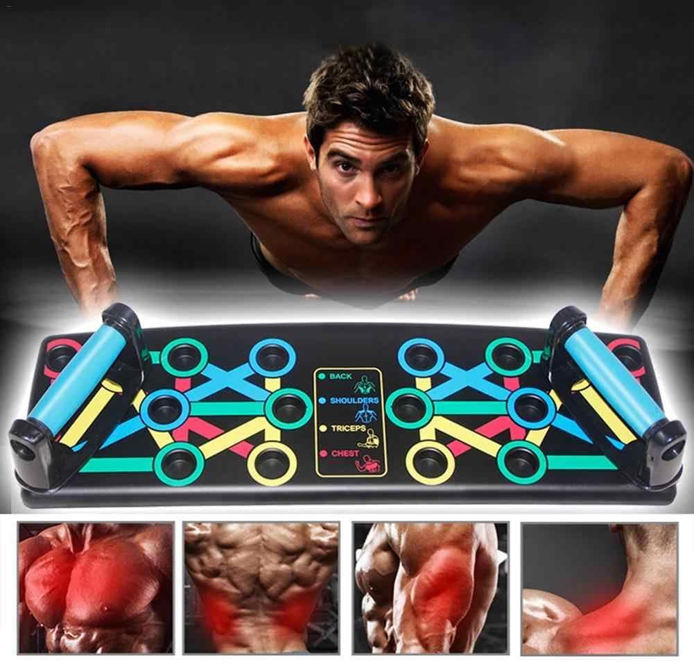 MSportz Multi-Functional 14-in-1 Colour-Coded Push-Up Board System