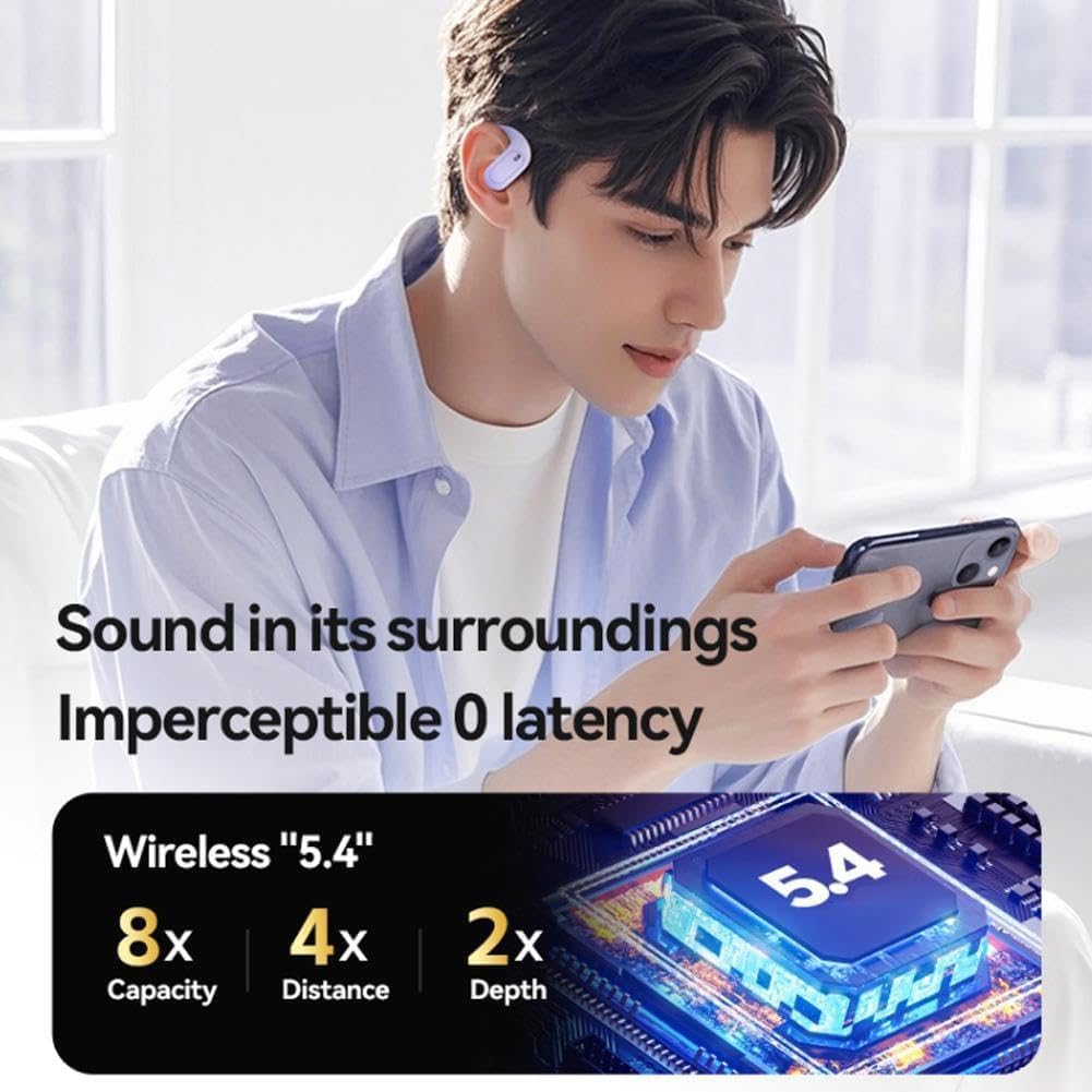 MTech AI Translation Earbuds – 144 Languages, Bluetooth 5.4