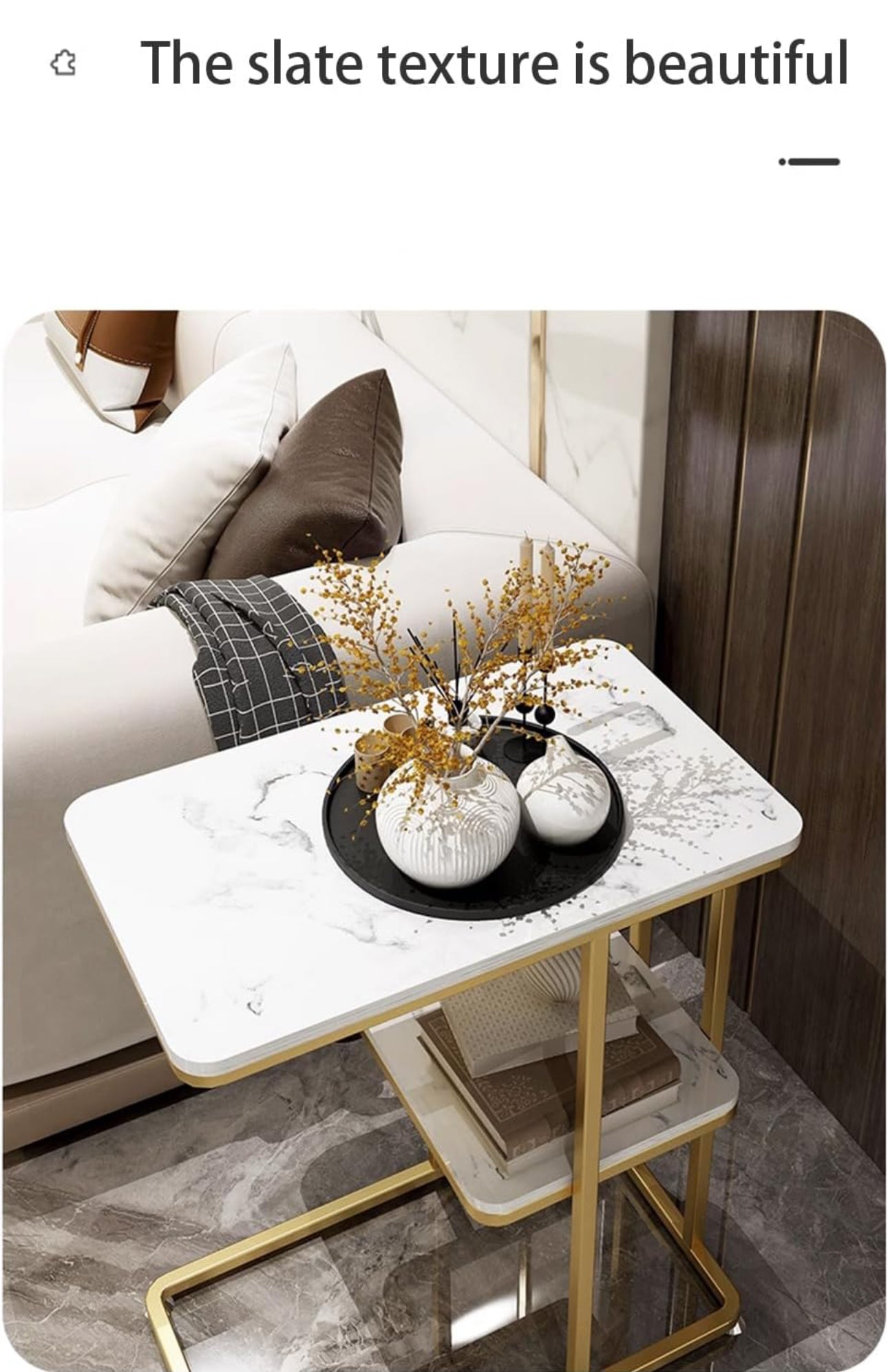 MFurn Three-Tier Square Coffee Table – Modern Side & Sofa Table-Various Options