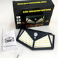 100 LED Solar Motion Sensor Wall Light – Outdoor Waterproof PIR Lamp with 3 Modes, 600LM Brightness