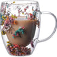 Double Walled Glass Mug 350ML