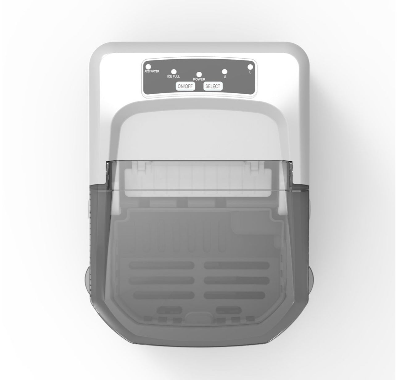 Condere Small Countertop Ice Maker - Portable Ice Machine 1.5L