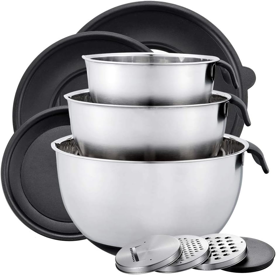 Stainless Mixing Bowls Set of 3