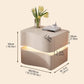 MFurn LED Light 2-Drawer Bedside Table – Modern Wooden Nightstand with Storage